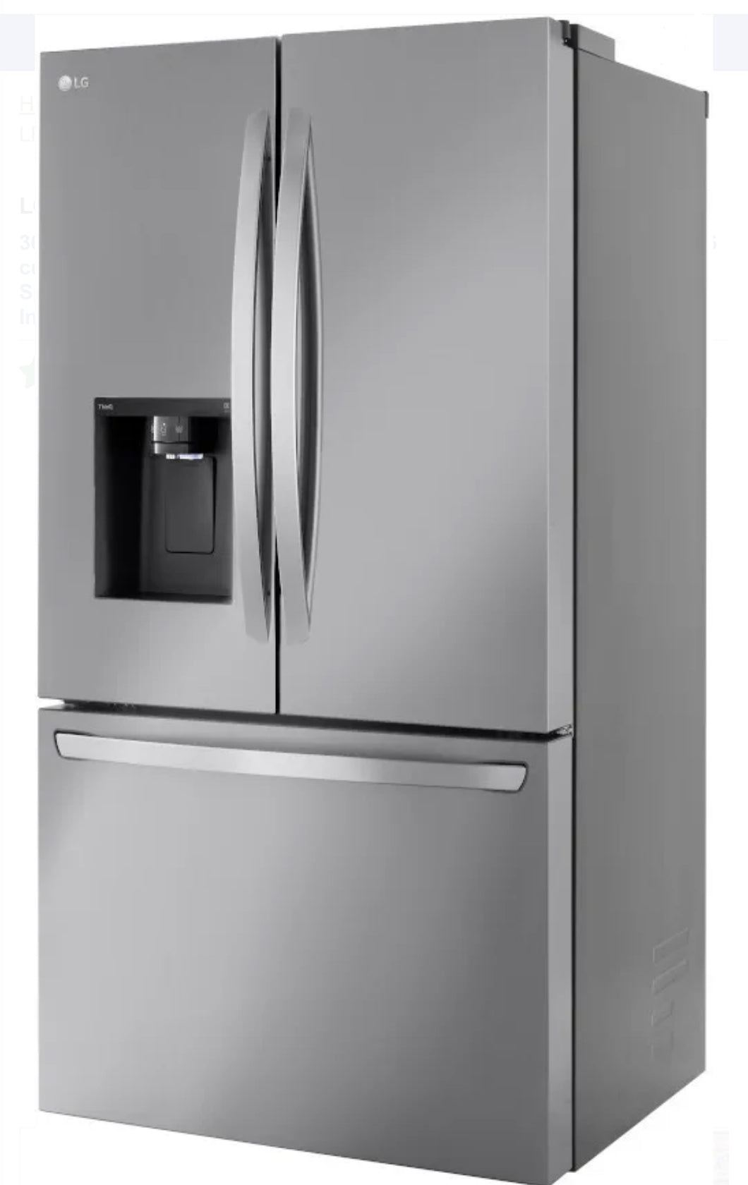 FRENCH DOOR REFRIG LG LRFXC2606S
